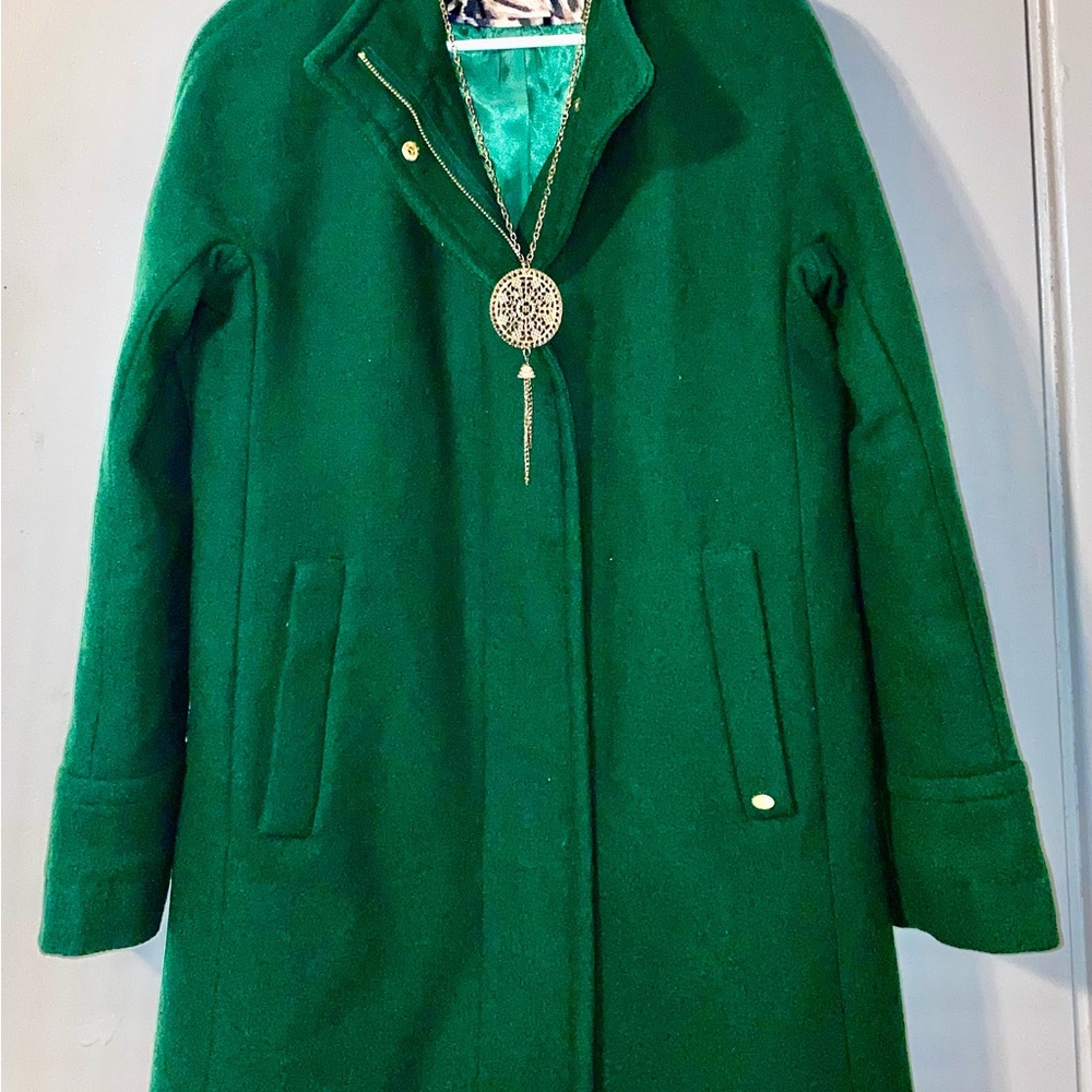 NWOT Ellen Tracy sz 4 Wool blend coat!